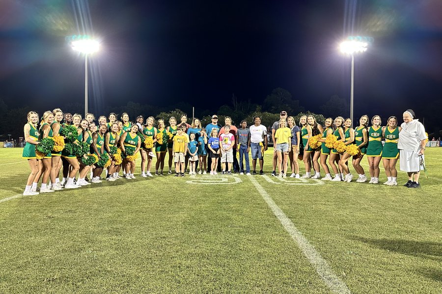 A team supporting 4 Quarters 4 Research on the field