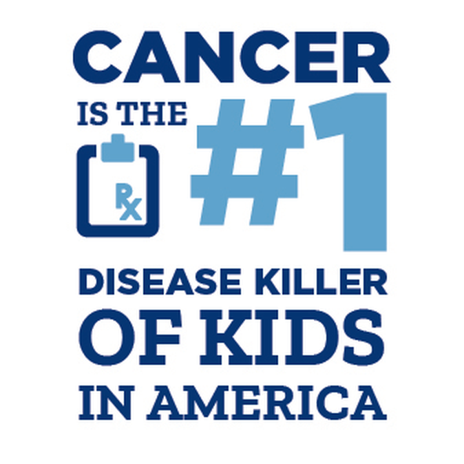 Cancer is the #1 disease killer of kids in America