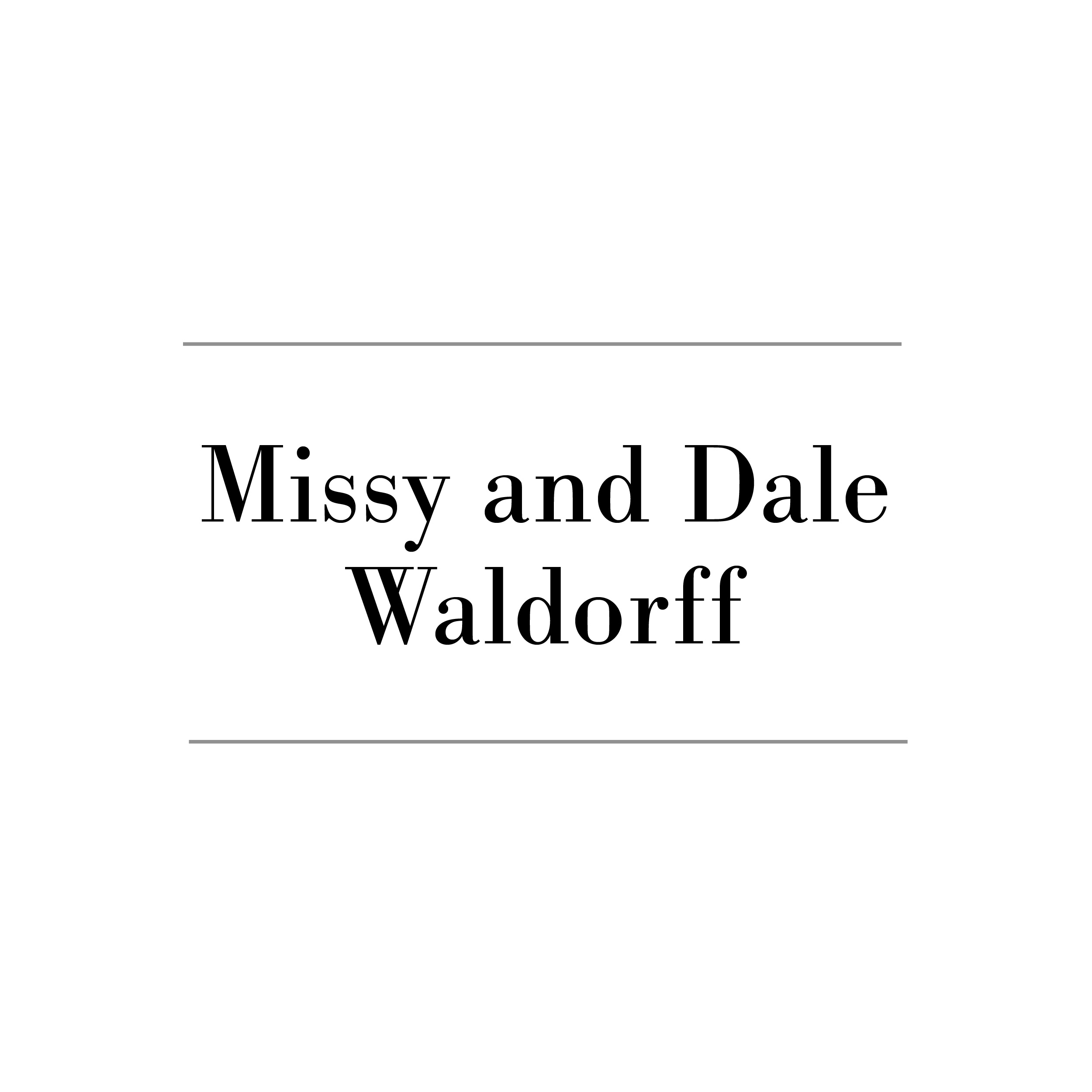 Missy and Dale Waldorff