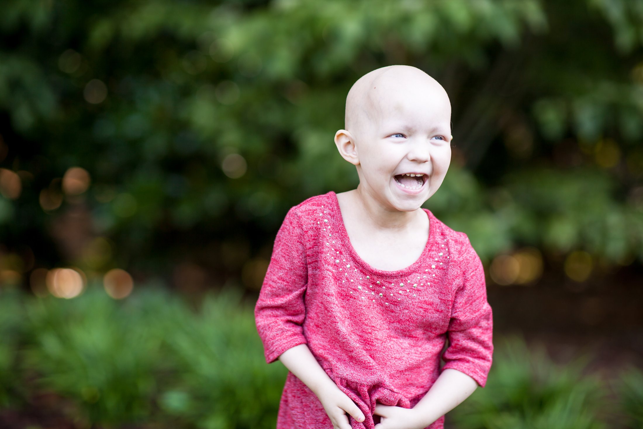 Rally Kid Madeline, surviving malignant rhabdoid tumor
